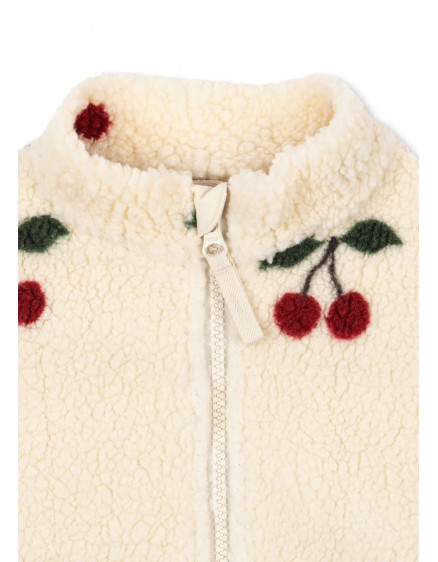 Jody Teddy Jacket Ma Grande Cerise 3