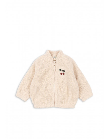 Jazz Teddy Bomber Jacket Sand Dollar