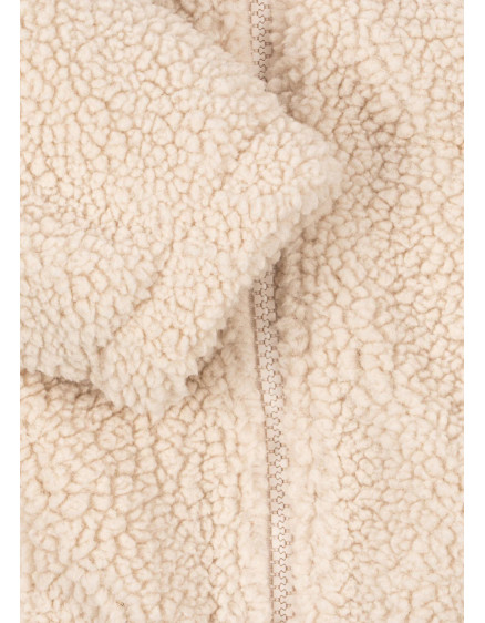 Jazz Teddy Bomber Jacket Sand Dollar 2