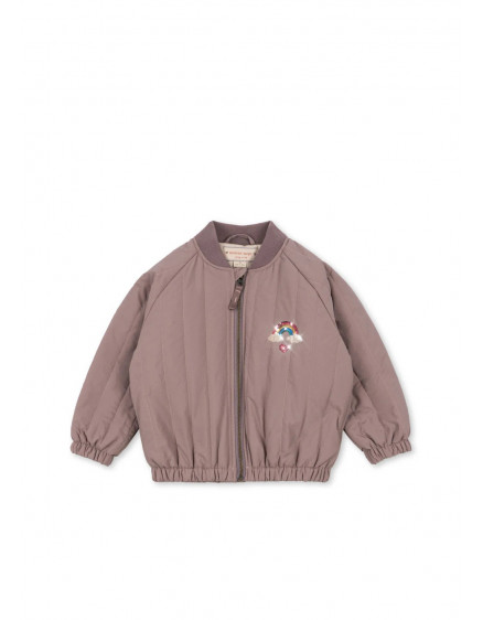 Juno Sequin Bomber Jacket Twilight Mauve 4
