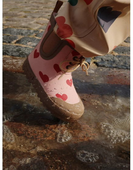 Thermo Boots Print Amour Pink 7