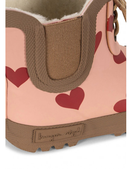 Thermo Boots Print Amour Pink 3