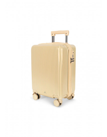 Travel Suitcase Tea Stripe