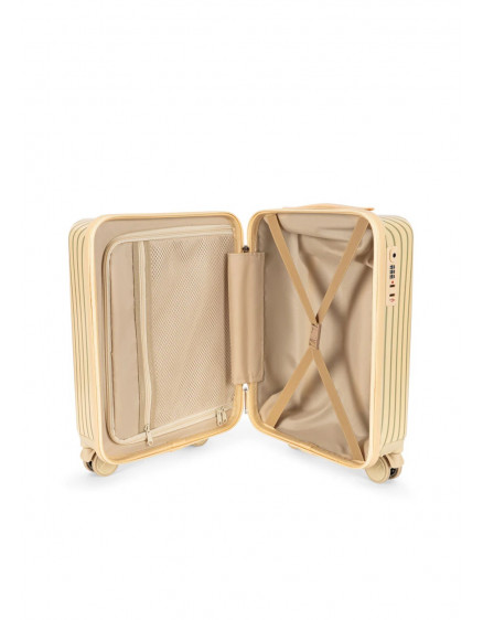 Travel Suitcase Tea Stripe 5