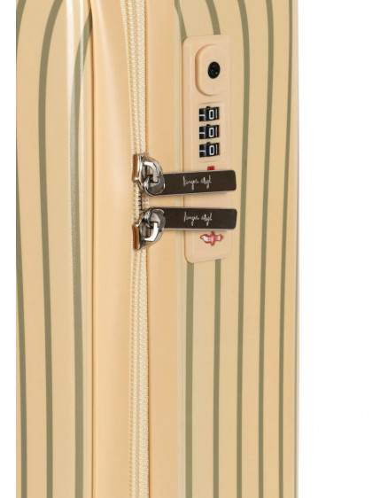 Travel Suitcase Tea Stripe 4