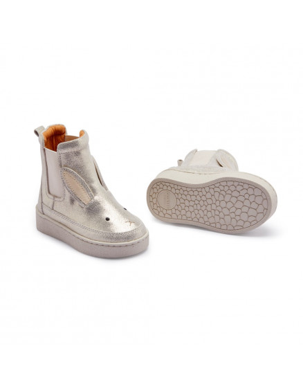 Чоботи Kheera Bunny Silver Metallic 2