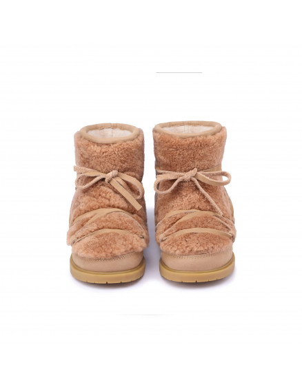 Чоботи Cassia Beige Curly 3