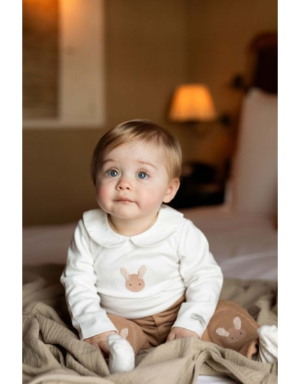 Боді Davo Fluﬀy Bunny 0-3M