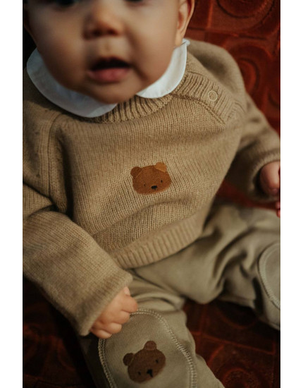 Светр Sibbe Merino Wool Bear 12-18M