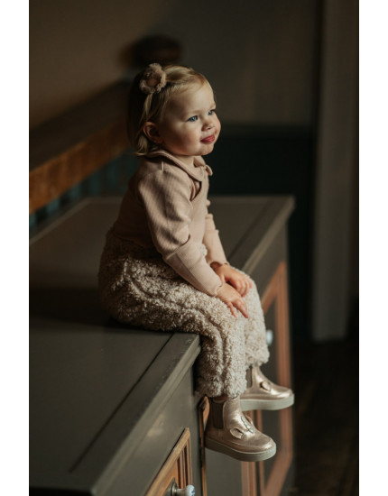 Штани Linnie Taupe Teddy 12-18M