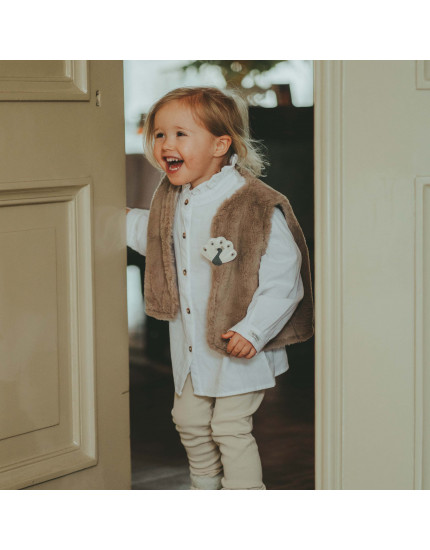 Блуза Fini Oﬀ White 6-7P