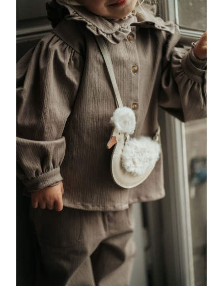 Сумочка Chiem Duck Oﬀ White 3