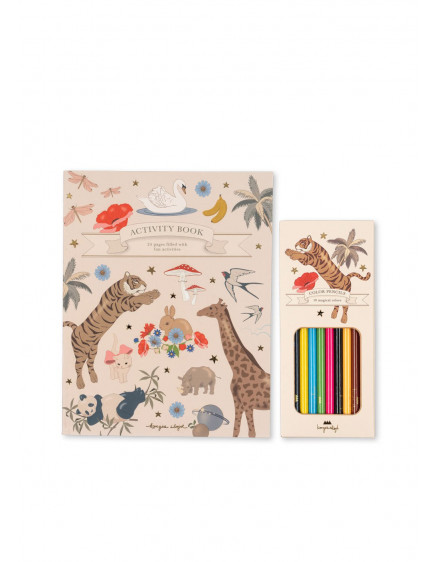 Розмальовка та олівці Multi