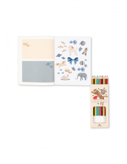 Розмальовка та олівці Multi 4