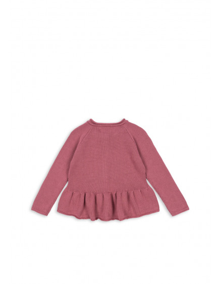 Cabby Frill Cardigan Deco Rose Set 7