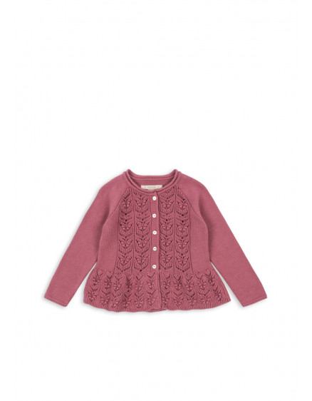 Cabby Frill Cardigan Deco Rose Set 3