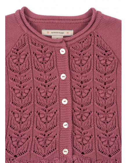 Cabby Frill Cardigan Deco Rose Set 5