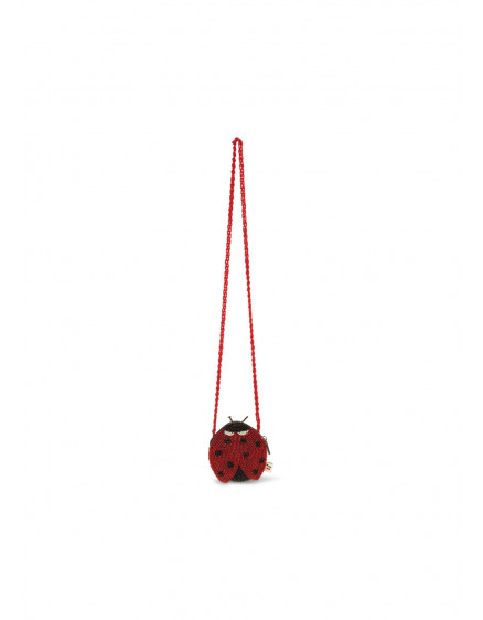 Ladybug Beaded Bag