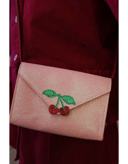Love Letter Wallet Pink Glitter 4