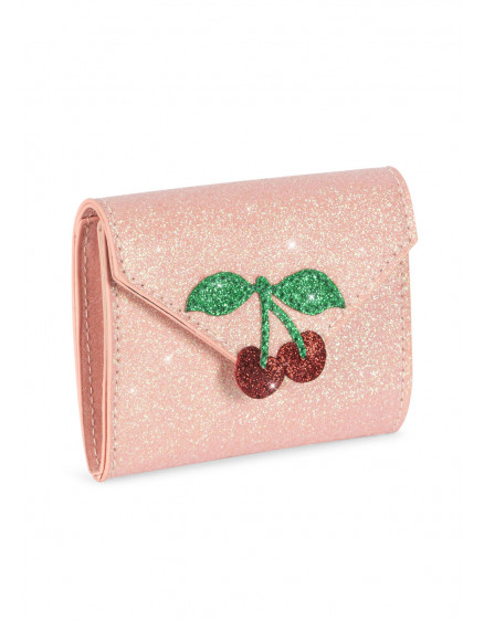 Love Letter Wallet Pink Glitter 3