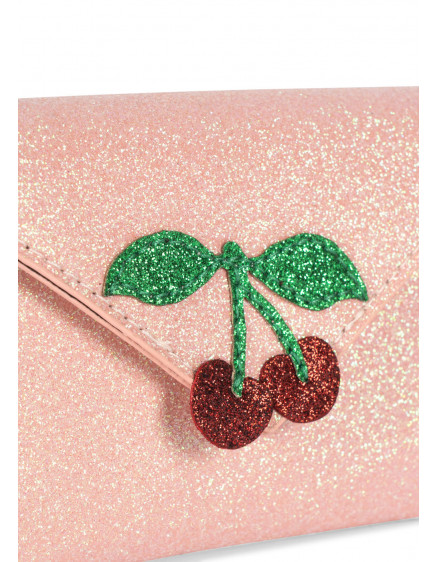 Love Letter Wallet Pink Glitter 2