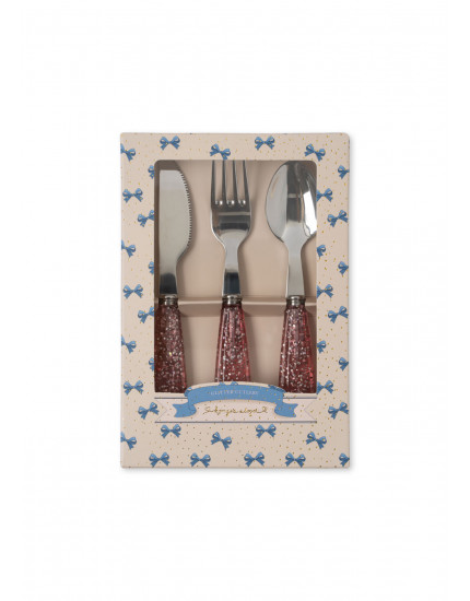 Sparkly Cutlery Sparkling Blush