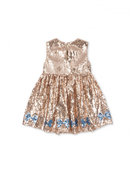 Starla Sequin Dress Brazilian Sand 3