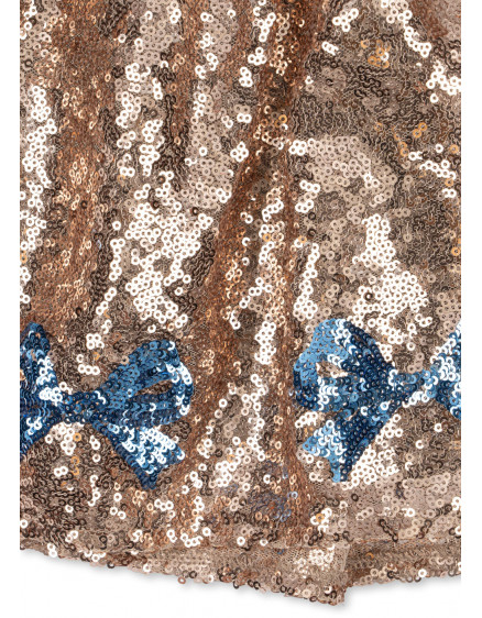 Starla Sequin Dress Brazilian Sand 2