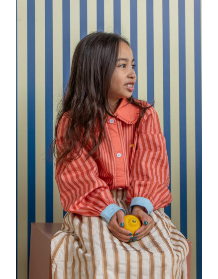 Blouse Coral Pink + Shipwreck Rust  3