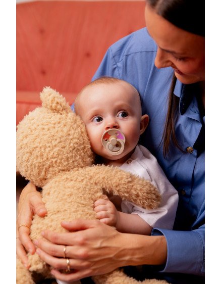 Пустушка Pacifier Colour Flower Ivory  2