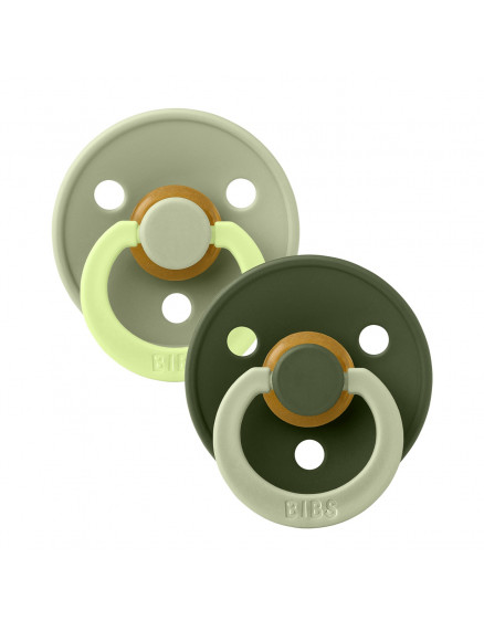 Pacifier Studio Colour 2 PACK Fusion Sage Hunter Green