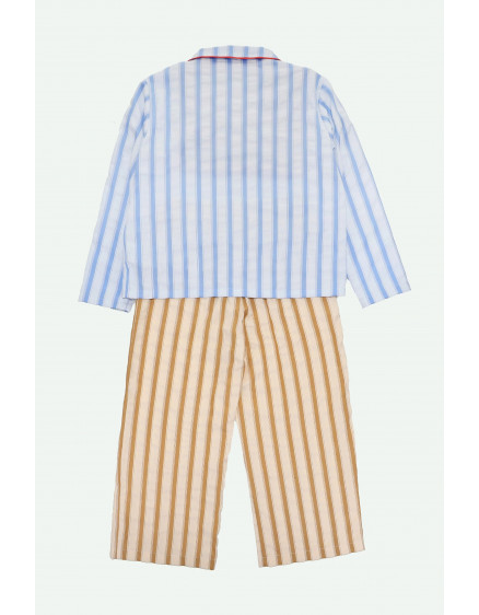Pyjamas Stripes Deep Sea  4
