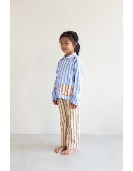 Pyjamas Stripes Deep Sea  5