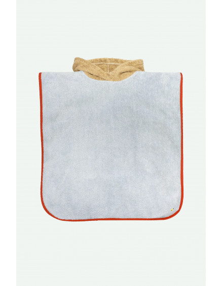 Bath Poncho Wonders Zissou Blue