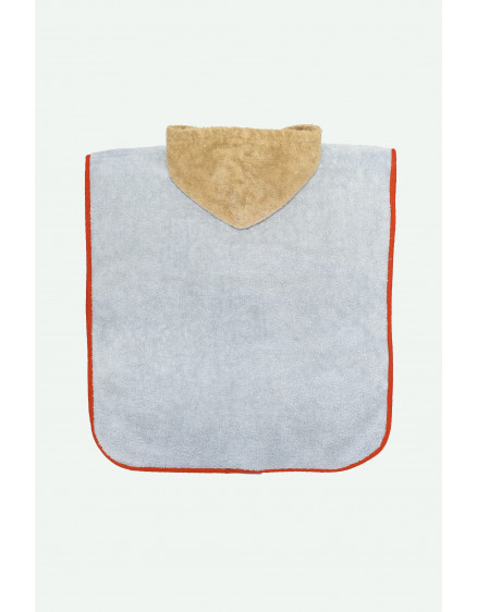 Bath Poncho Wonders Zissou Blue 2