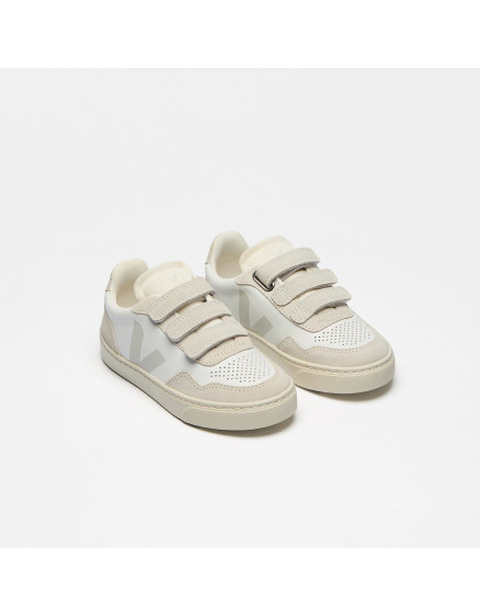 Кеди V-90 Leather White Natural 3