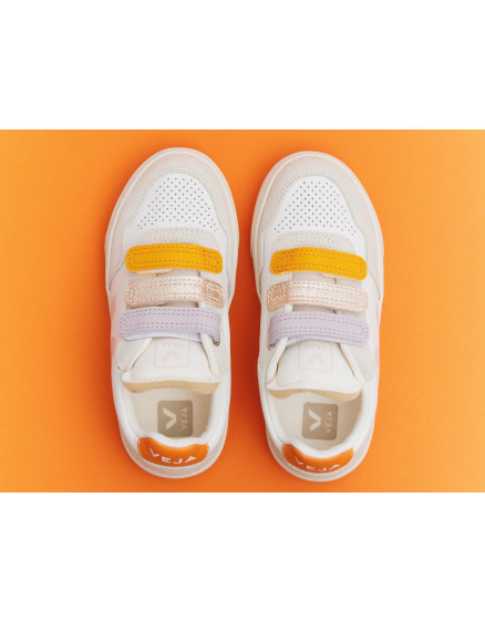 Кеди V-90 Leather Multico White Petale 3