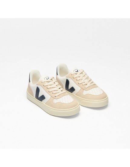 Кеди V-10 Leather White Nautico Almond