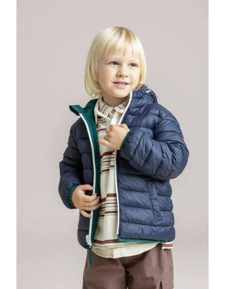 Chaligny Reversible Jacket Sapin Indigo 3