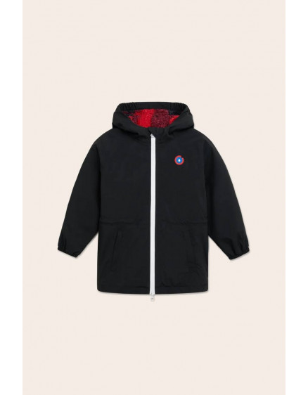 Cadet Long Fleece-Lined Parka Ombre