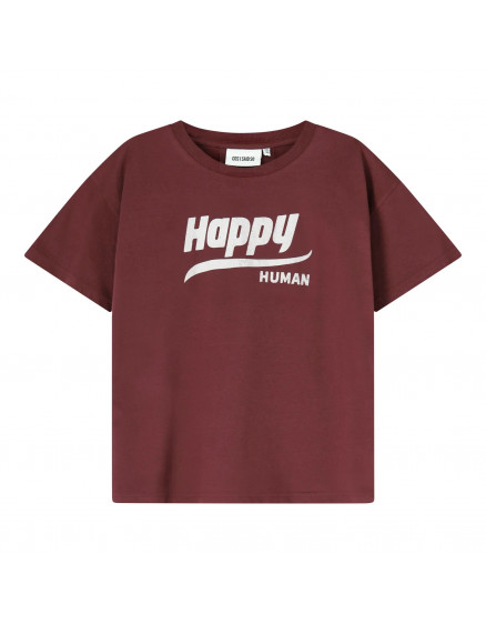 T shirt Happy Human Port