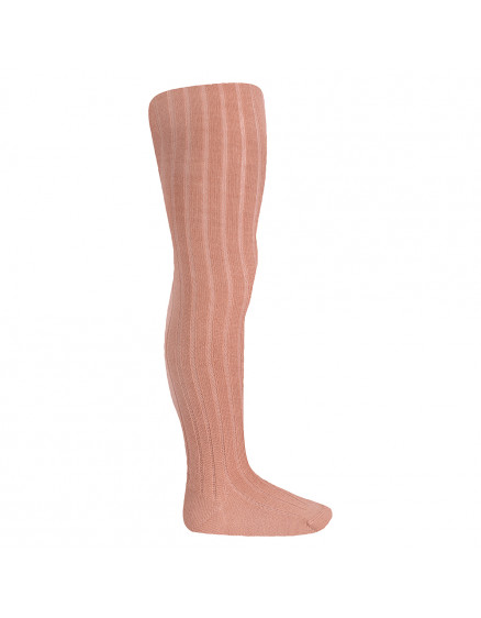 Merino wool-blend rib tights Make Up 964