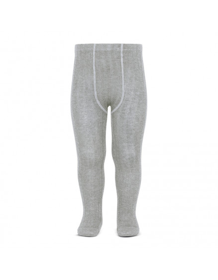 Basic rib tights Aluminium 221