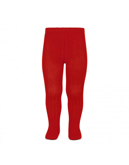 Basic rib tights Red 550