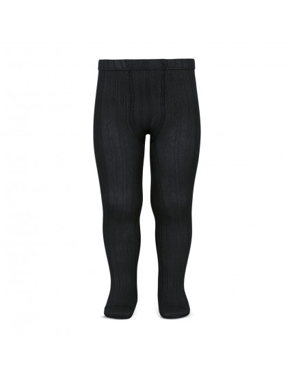 Колготи в рубчик Black 900