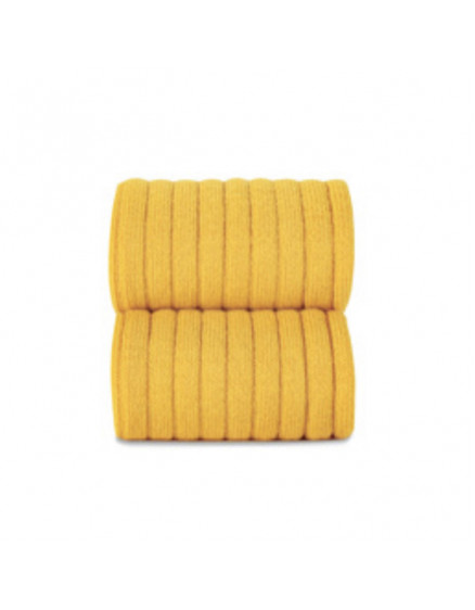 Basic rib short socks Yellow 630 2
