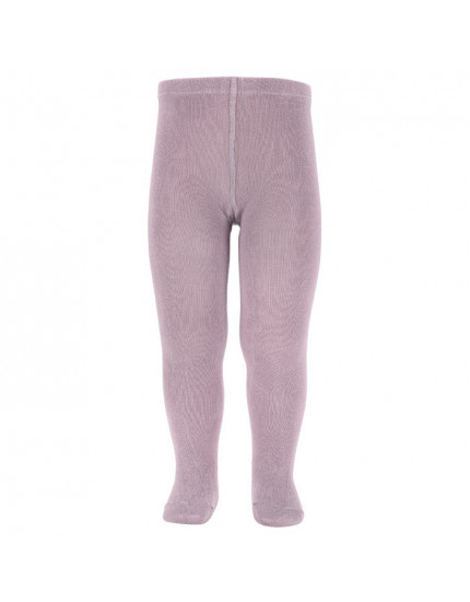 Plain stitch basic tights Pearl 130