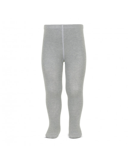 Plain stitch basic tights Aluminium 221