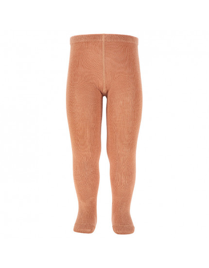 Plain stitch basic tights Nougat 677
