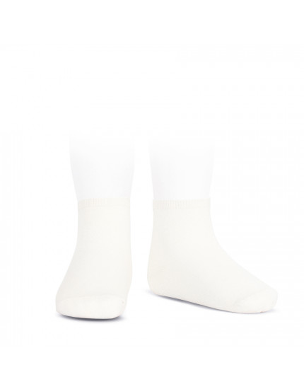 Elastic cotton ankle socks Cream 202